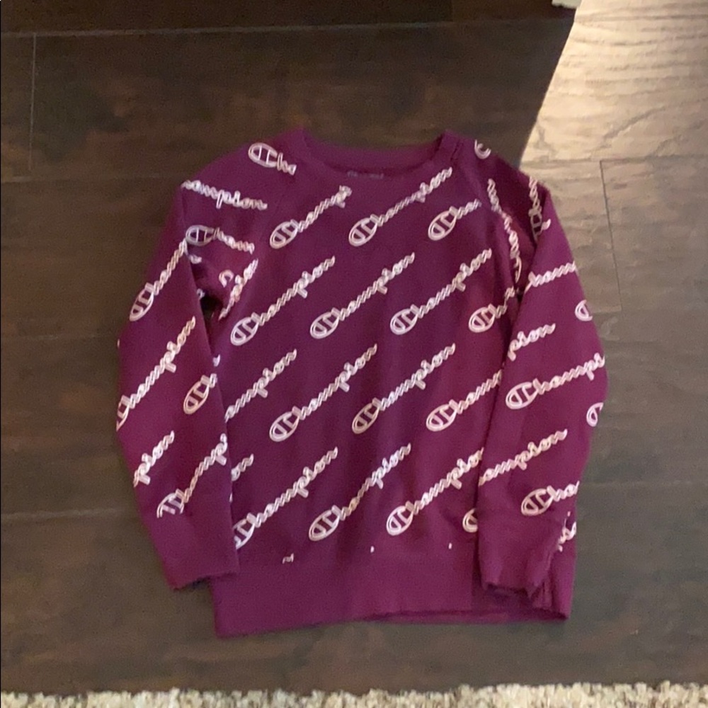 A champion sweatshirt